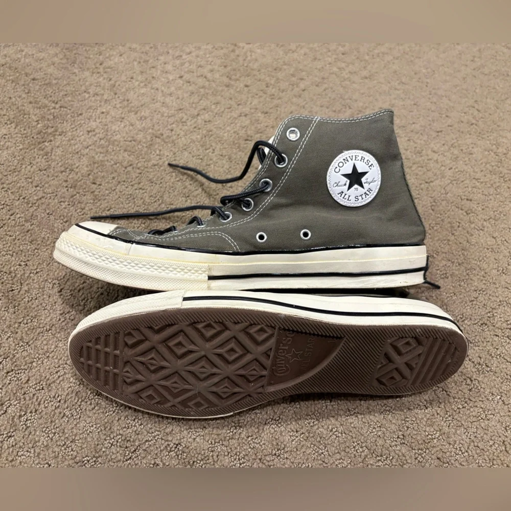 Converse 70s Olive Green Men’s 12 - Picture 3 of 7